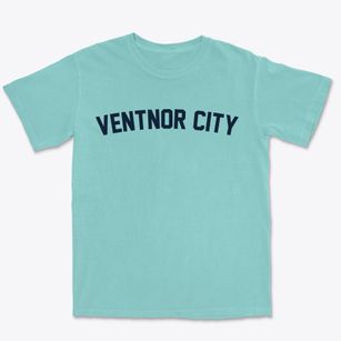 Ventnor City New Jersey Classic Curve Premium Heavyweight T-shirt