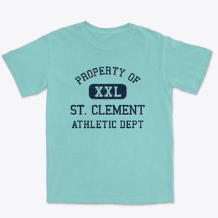 St. Clement Missouri Athletic Dept Premium Heavyweight T-shirt