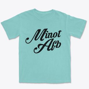 Minot Afb North Dakota Vintage Team Premium Heavyweight T-shirt