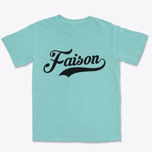 Faison North Carolina Vintage Team Premium Heavyweight T-shirt