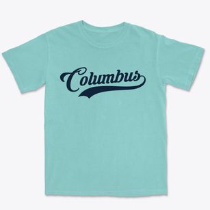 Columbus Georgia Vintage Team Premium Heavyweight T-shirt