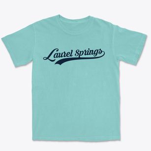 Laurel Springs New Jersey Vintage Team Premium Heavyweight T-shirt