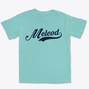 Mcleod North Dakota Vintage Team Premium Heavyweight T-shirt