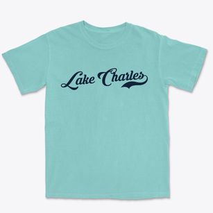 Lake Charles Louisiana Vintage Team Premium Heavyweight T-shirt