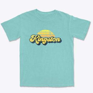 Kingston New Hampshire Sublime Sunset Premium Heavyweight T-shirt