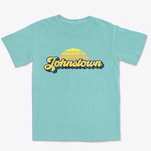 Johnstown Ohio Sublime Sunset Premium Heavyweight T-shirt