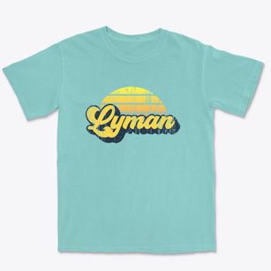 Lyman Maine Sublime Sunset Premium Heavyweight T-shirt