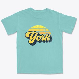 York New York Sublime Sunset Premium Heavyweight T-shirt