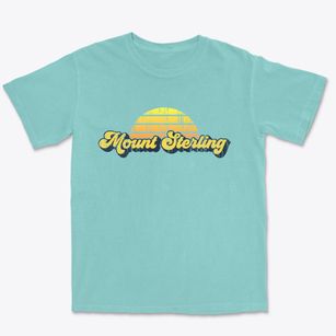 Mount Sterling Ohio Sublime Sunset Premium Heavyweight T-shirt