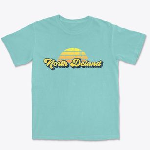 North Deland Florida Sublime Sunset Premium Heavyweight T-shirt