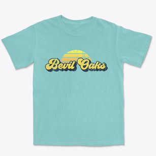Bevil Oaks Texas Sublime Sunset Premium Heavyweight T-shirt