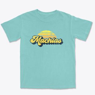 Machias Washington Sublime Sunset Premium Heavyweight T-shirt