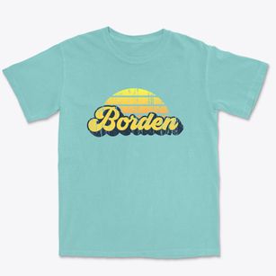 Borden Indiana Sublime Sunset Premium Heavyweight T-shirt