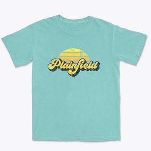 Plainfield New York Sublime Sunset Premium Heavyweight T-shirt