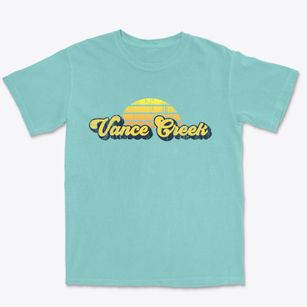 Vance Creek Wisconsin Sublime Sunset Premium Heavyweight T-shirt