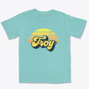 Troy Indiana Sublime Sunset Premium Heavyweight T-shirt