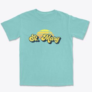 St. Mary Missouri Sublime Sunset Premium Heavyweight T-shirt