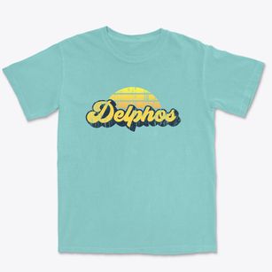 Delphos Kansas Sublime Sunset Premium Heavyweight T-shirt