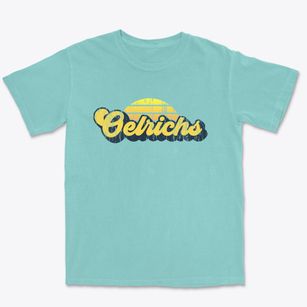 Oelrichs South Dakota Sublime Sunset Premium Heavyweight T-shirt