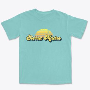 Sierra Madre California Sublime Sunset Premium Heavyweight T-shirt