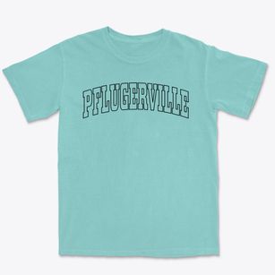 Pflugerville Texas Trendy Block Premium Heavyweight T-shirt
