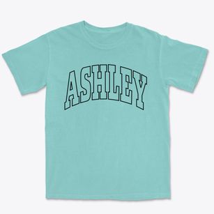Ashley Indiana Trendy Block Premium Heavyweight T-shirt