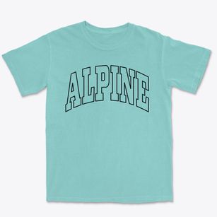 Alpine Wyoming Trendy Block Premium Heavyweight T-shirt
