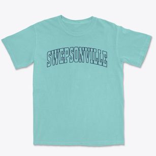 Swepsonville North Carolina Trendy Block Premium Heavyweight T-shirt