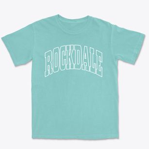 Rockdale Illinois Trendy Block Premium Heavyweight T-shirt