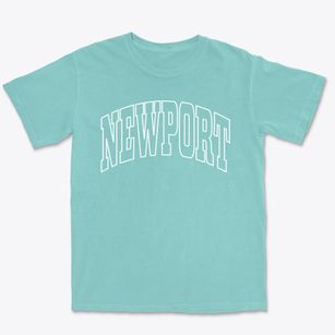 Newport Oregon Trendy Block Premium Heavyweight T-shirt
