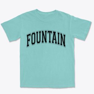 Fountain North Carolina Varsity Premium Heavyweight T-shirt