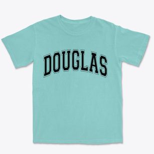 Douglas Nebraska Varsity Premium Heavyweight T-shirt