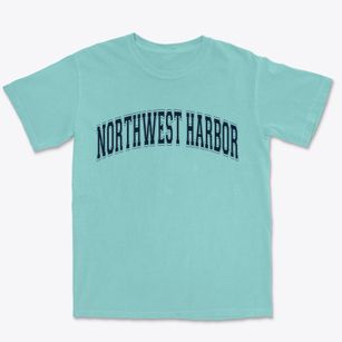 Northwest Harbor New York Varsity Premium Heavyweight T-shirt