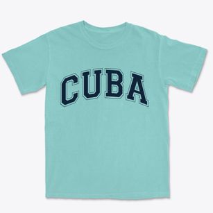 Cuba New York Varsity Premium Heavyweight T-shirt