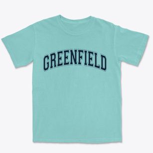 Greenfield Wisconsin Varsity Premium Heavyweight T-shirt