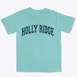 Holly Ridge North Carolina Varsity Premium Heavyweight T-shirt