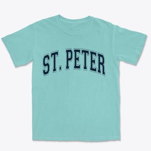 St. Peter Minnesota Varsity Premium Heavyweight T-shirt