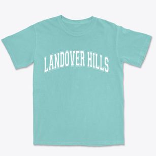 Landover Hills Maryland Varsity Premium Heavyweight T-shirt
