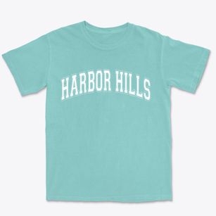 Harbor Hills New York Varsity Premium Heavyweight T-shirt
