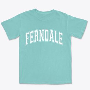 Ferndale Michigan Varsity Premium Heavyweight T-shirt