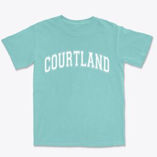Courtland Wisconsin Varsity Premium Heavyweight T-shirt