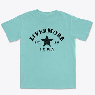 Livermore Iowa Star Premium Heavyweight T-shirt