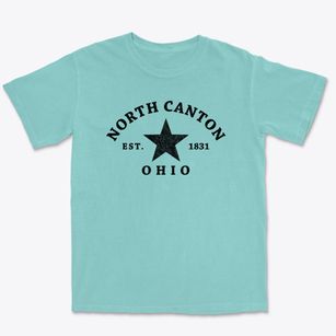 North Canton Ohio Star Premium Heavyweight T-shirt