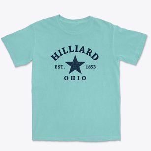 Hilliard Ohio Star Premium Heavyweight T-shirt
