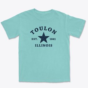 Toulon Illinois Star Premium Heavyweight T-shirt