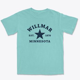 Willmar Minnesota Star Premium Heavyweight T-shirt