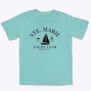 Ste. Marie Illinois Yacht Club Premium Heavyweight T-shirt