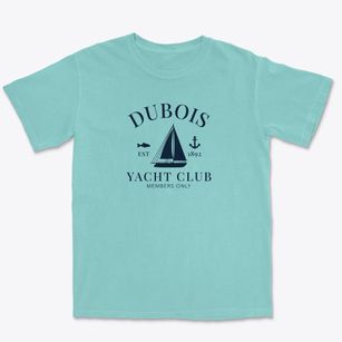 Dubois Idaho Yacht Club Premium Heavyweight T-shirt