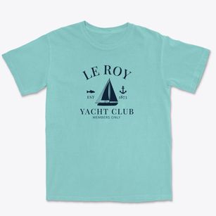 Le Roy Michigan Yacht Club Premium Heavyweight T-shirt