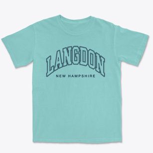 Langdon New Hampshire Inline Premium Heavyweight T-shirt